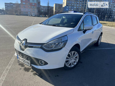 Рено Кліо 2015 у Кропивницькому (Кіровограді) на Automoto.ua Білий Рено Кліо, об'ємом двигуна 1.5 л та пробігом 193 тис. км за 7350 $, фото 1 на Automoto.ua