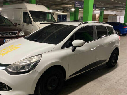 Белый Рено Клио, объемом двигателя 1.5 л и пробегом 303 тыс. км за 5800 $, фото 1 на Automoto.ua