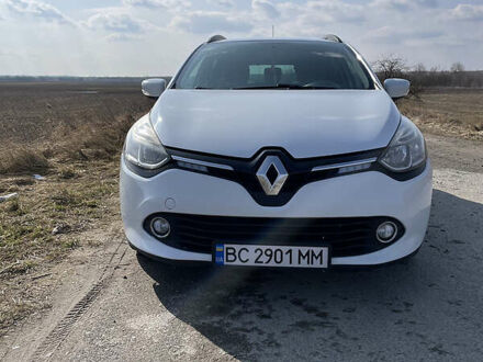 Рено Кліо 2015 у Львові на Automoto.ua Білий Рено Кліо, об'ємом двигуна 1.5 л та пробігом 233 тис. км за 8100 $, фото 1 на Automoto.ua