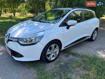 Белый Рено Клио, объемом двигателя 1.5 л и пробегом 195 тыс. км за 8700 $, фото 1 на Automoto.ua