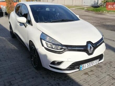 Рено Клио 2018 в Кременчуге на Automoto.ua Белый Рено Клио, объемом двигателя 1.5 л и пробегом 70 тыс. км за 13255 $, фото 1 на Automoto.ua