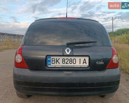 Черный Рено Клио, объемом двигателя 1.1 л и пробегом 320 тыс. км за 2800 $, фото 6 на Automoto.ua
