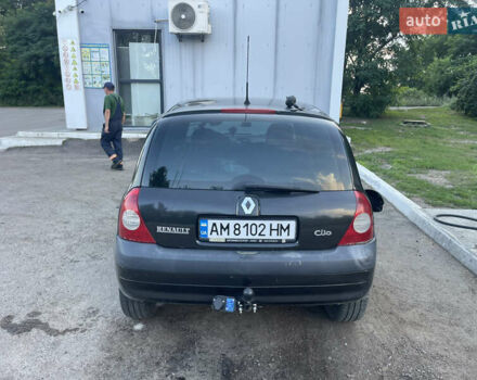 Черный Рено Клио, объемом двигателя 1.4 л и пробегом 263 тыс. км за 2200 $, фото 1 на Automoto.ua