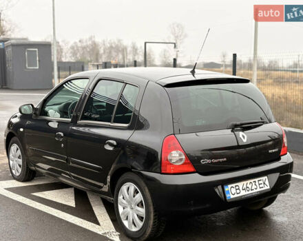 Черный Рено Клио, объемом двигателя 1.2 л и пробегом 226 тыс. км за 3500 $, фото 5 на Automoto.ua