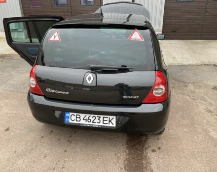 Черный Рено Клио, объемом двигателя 1.1 л и пробегом 220 тыс. км за 3900 $, фото 5 на Automoto.ua
