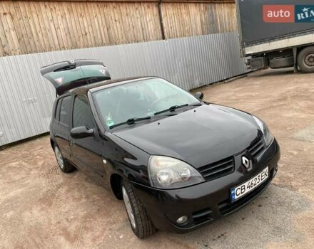 Черный Рено Клио, объемом двигателя 1.2 л и пробегом 224 тыс. км за 3900 $, фото 6 на Automoto.ua
