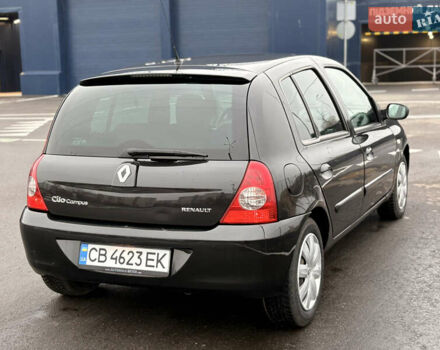 Черный Рено Клио, объемом двигателя 1.2 л и пробегом 226 тыс. км за 3500 $, фото 8 на Automoto.ua