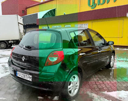 Черный Рено Клио, объемом двигателя 1.6 л и пробегом 221 тыс. км за 5500 $, фото 7 на Automoto.ua