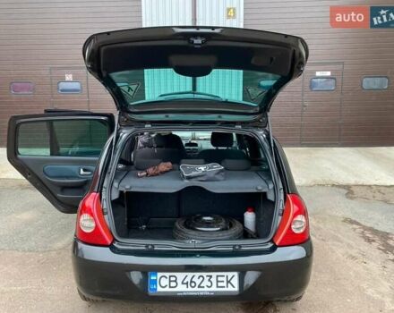 Черный Рено Клио, объемом двигателя 1.2 л и пробегом 224 тыс. км за 3900 $, фото 7 на Automoto.ua