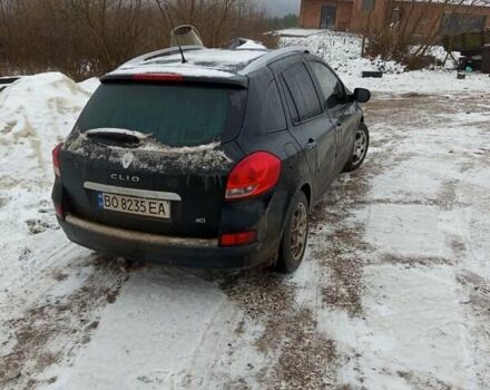 Черный Рено Клио, объемом двигателя 1.5 л и пробегом 293 тыс. км за 4800 $, фото 4 на Automoto.ua
