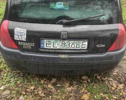 Чорний Рено Кліо, об'ємом двигуна 1.6 л та пробігом 1 тис. км за 900 $, фото 2 на Automoto.ua