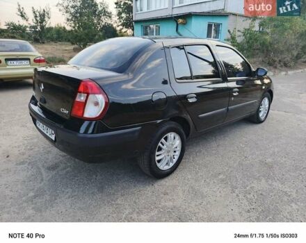 Черный Рено Клио, объемом двигателя 1.39 л и пробегом 104 тыс. км за 4500 $, фото 4 на Automoto.ua