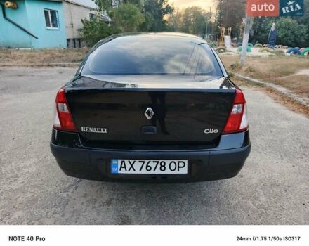 Черный Рено Клио, объемом двигателя 1.39 л и пробегом 104 тыс. км за 4500 $, фото 5 на Automoto.ua
