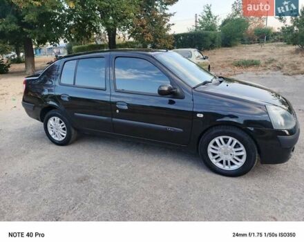 Черный Рено Клио, объемом двигателя 1.39 л и пробегом 104 тыс. км за 4500 $, фото 1 на Automoto.ua