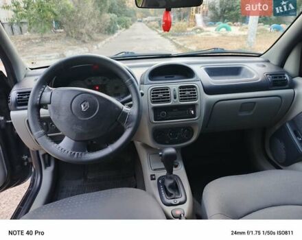 Черный Рено Клио, объемом двигателя 1.39 л и пробегом 104 тыс. км за 4500 $, фото 9 на Automoto.ua