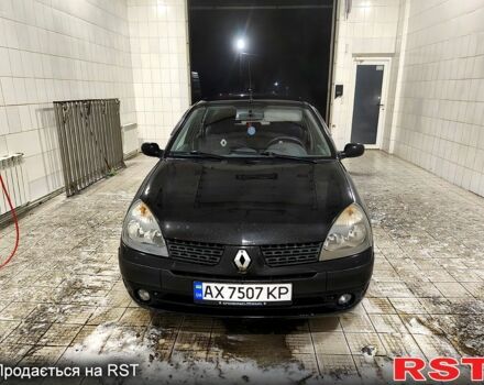 Черный Рено Клио, объемом двигателя 1.4 л и пробегом 214 тыс. км за 3100 $, фото 4 на Automoto.ua