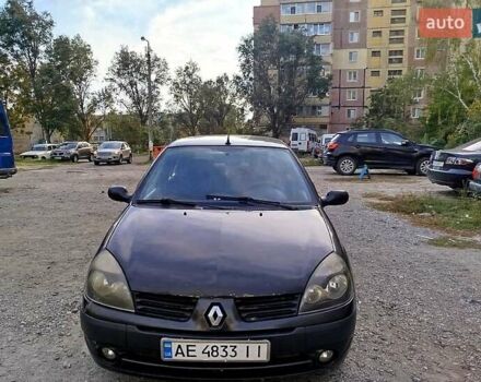 Рено Клио 2005 в Каменское - Днепродзержинск на Automoto.ua Черный Рено Клио, объемом двигателя 1.4 л и пробегом 350 тыс. км за 2100 $, фото 1 на Automoto.ua