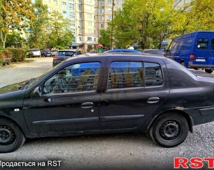 Рено Клио 2005 в Каменское - Днепродзержинск на Automoto.ua Черный Рено Клио, объемом двигателя 1.4 л и пробегом 350 тыс. км за 2100 $, фото 1 на Automoto.ua