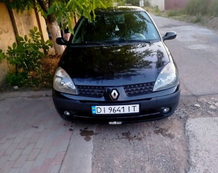 Черный Рено Клио, объемом двигателя 1.4 л и пробегом 210 тыс. км за 4500 $, фото 1 на Automoto.ua