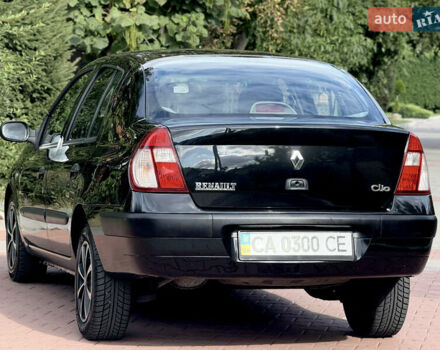 Черный Рено Клио, объемом двигателя 1.4 л и пробегом 210 тыс. км за 3999 $, фото 25 на Automoto.ua