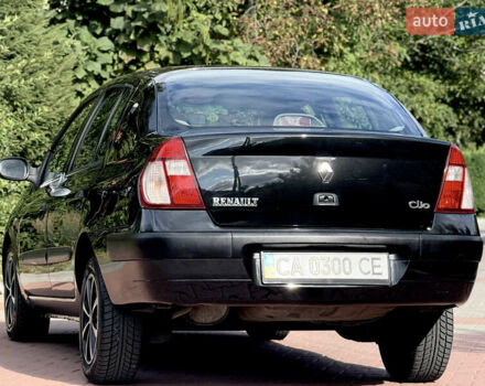 Черный Рено Клио, объемом двигателя 1.4 л и пробегом 210 тыс. км за 3999 $, фото 24 на Automoto.ua