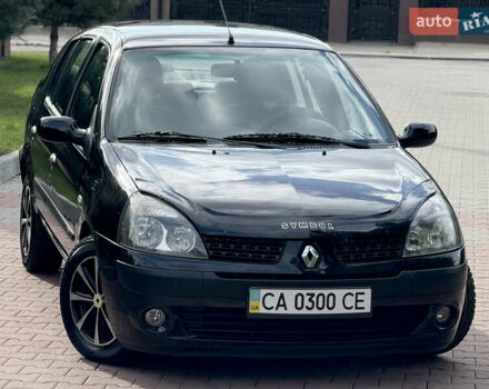 Черный Рено Клио, объемом двигателя 1.4 л и пробегом 210 тыс. км за 3999 $, фото 6 на Automoto.ua