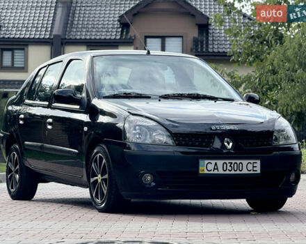 Черный Рено Клио, объемом двигателя 1.4 л и пробегом 210 тыс. км за 3999 $, фото 7 на Automoto.ua