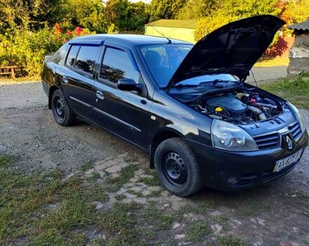 Черный Рено Клио, объемом двигателя 1.4 л и пробегом 300 тыс. км за 3200 $, фото 4 на Automoto.ua