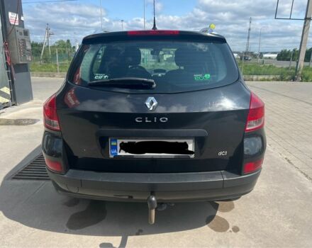 Черный Рено Клио, объемом двигателя 1.5 л и пробегом 218 тыс. км за 5500 $, фото 2 на Automoto.ua