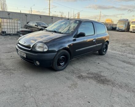 Черный Рено Клио, объемом двигателя 1.2 л и пробегом 200 тыс. км за 899 $, фото 1 на Automoto.ua