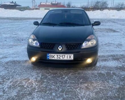 Черный Рено Клио, объемом двигателя 1.15 л и пробегом 328 тыс. км за 3550 $, фото 1 на Automoto.ua