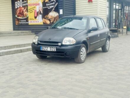 Черный Рено Клио, объемом двигателя 1.9 л и пробегом 320 тыс. км за 1200 $, фото 1 на Automoto.ua