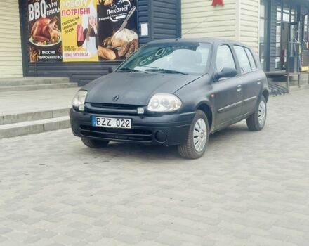 Черный Рено Клио, объемом двигателя 1.9 л и пробегом 320 тыс. км за 1200 $, фото 1 на Automoto.ua