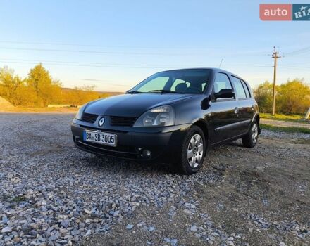 Черный Рено Клио, объемом двигателя 1.5 л и пробегом 240 тыс. км за 3800 $, фото 1 на Automoto.ua