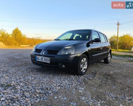 Черный Рено Клио, объемом двигателя 1.5 л и пробегом 240 тыс. км за 3800 $, фото 1 на Automoto.ua