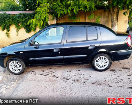 Черный Рено Клио, объемом двигателя 1.4 л и пробегом 210 тыс. км за 3999 $, фото 1 на Automoto.ua