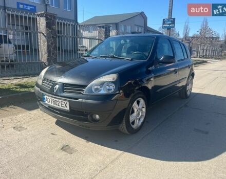 Черный Рено Клио, объемом двигателя 1.15 л и пробегом 341 тыс. км за 2700 $, фото 1 на Automoto.ua