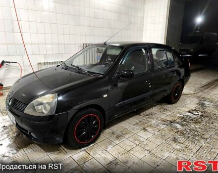 Черный Рено Клио, объемом двигателя 1.4 л и пробегом 214 тыс. км за 3100 $, фото 1 на Automoto.ua