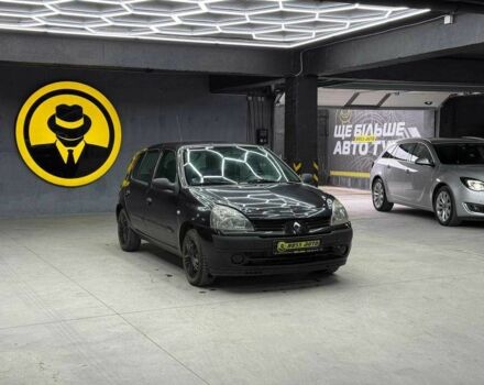 Черный Рено Клио, объемом двигателя 1.2 л и пробегом 212 тыс. км за 3700 $, фото 1 на Automoto.ua