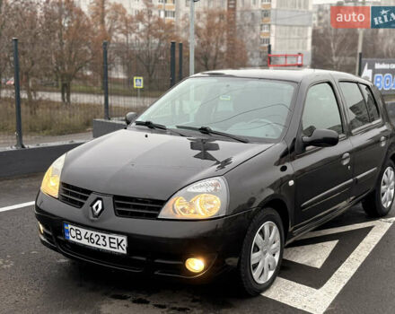 Черный Рено Клио, объемом двигателя 1.2 л и пробегом 226 тыс. км за 3500 $, фото 1 на Automoto.ua