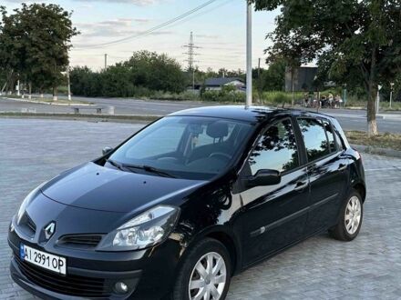 Рено Клио 2007 в Белой Церкве на Automoto.ua Черный Рено Клио, объемом двигателя 1.5 л и пробегом 310 тыс. км за 4200 $, фото 1 на Automoto.ua