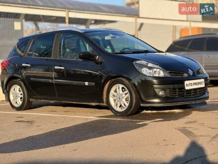 Рено Клио 2008 в Кривом Роге на Automoto.ua Черный Рено Клио, объемом двигателя 1.6 л и пробегом 193 тыс. км за 5650 $, фото 1 на Automoto.ua