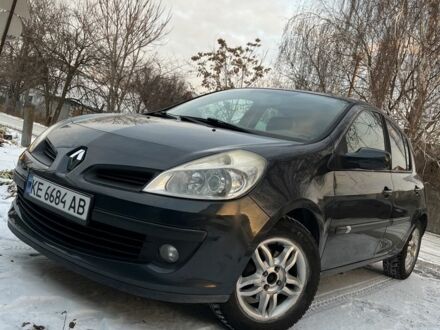 Черный Рено Клио, объемом двигателя 1.5 л и пробегом 260 тыс. км за 4800 $, фото 1 на Automoto.ua