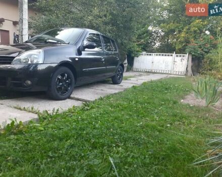 Черный Рено Клио, объемом двигателя 1.39 л и пробегом 173 тыс. км за 2999 $, фото 1 на Automoto.ua