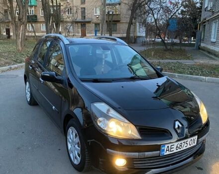 Черный Рено Клио, объемом двигателя 1.2 л и пробегом 166 тыс. км за 5500 $, фото 1 на Automoto.ua
