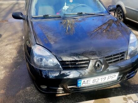 Рено Кліо 2008 у Дніпро (Дніпропетровську) на Automoto.ua Чорний Рено Кліо, об'ємом двигуна 1.4 л та пробігом 280 тис. км за 3500 $, фото 1 на Automoto.ua