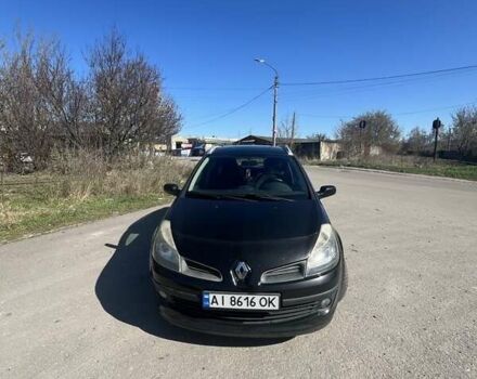 Черный Рено Клио, объемом двигателя 1.1 л и пробегом 260 тыс. км за 4000 $, фото 1 на Automoto.ua