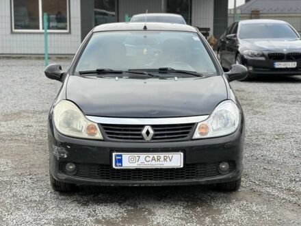 Черный Рено Клио, объемом двигателя 1.4 л и пробегом 280 тыс. км за 3470 $, фото 1 на Automoto.ua