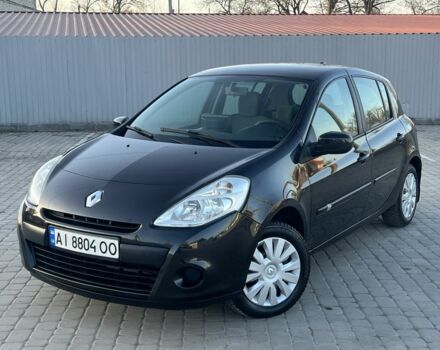 Черный Рено Клио, объемом двигателя 1.1 л и пробегом 202 тыс. км за 4600 $, фото 1 на Automoto.ua