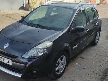 Черный Рено Клио, объемом двигателя 1.2 л и пробегом 273 тыс. км за 4699 $, фото 1 на Automoto.ua